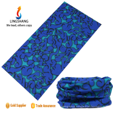 Cheap custom bandana printing high quality soft 100% polyester elastic multifunctional seamless tubular bandana